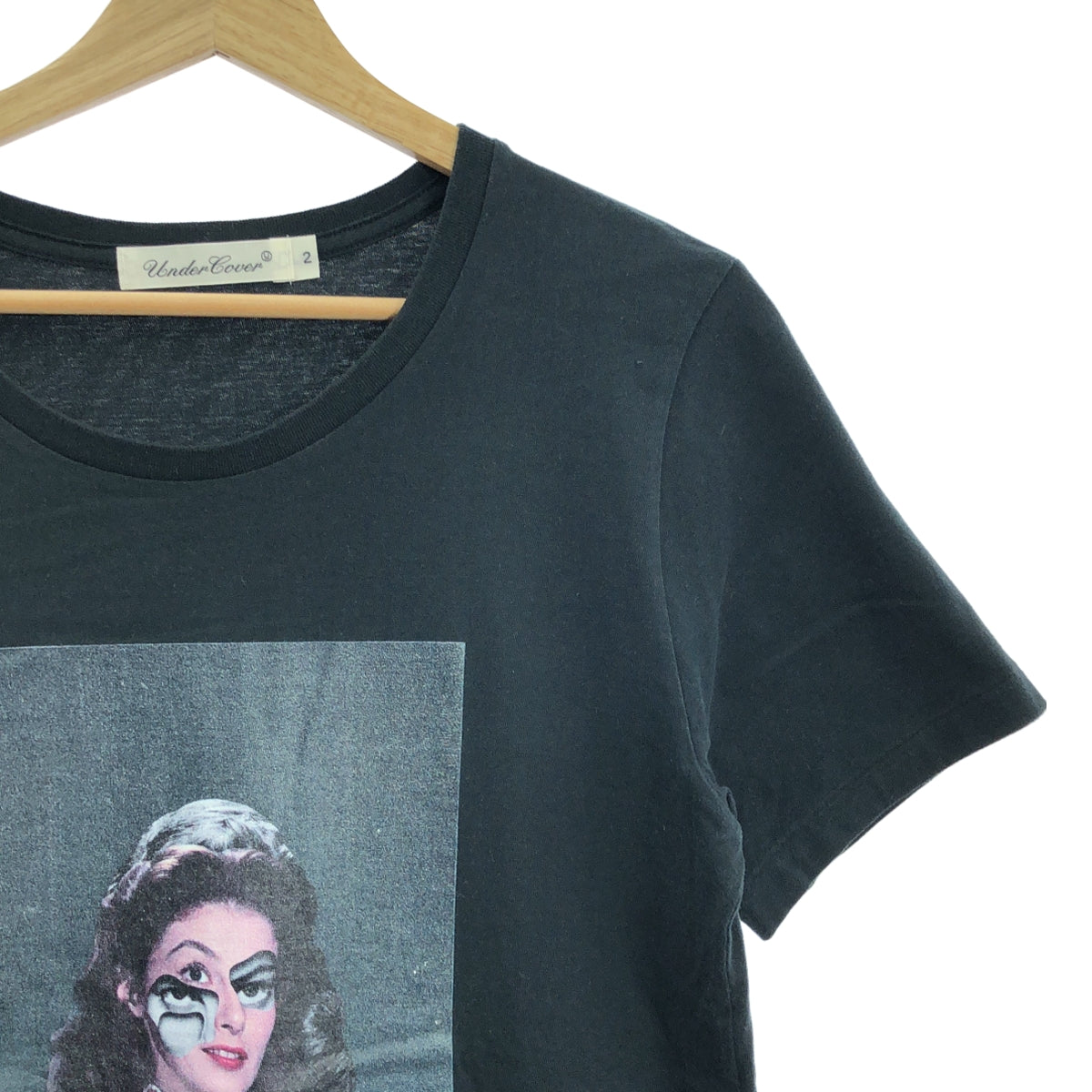 UNDER COVER  / アンダーカバー | Matthieu Bourel Paranoia マチュー・ブーレル プリント Tシャツ | 2 | ブラック | メンズ