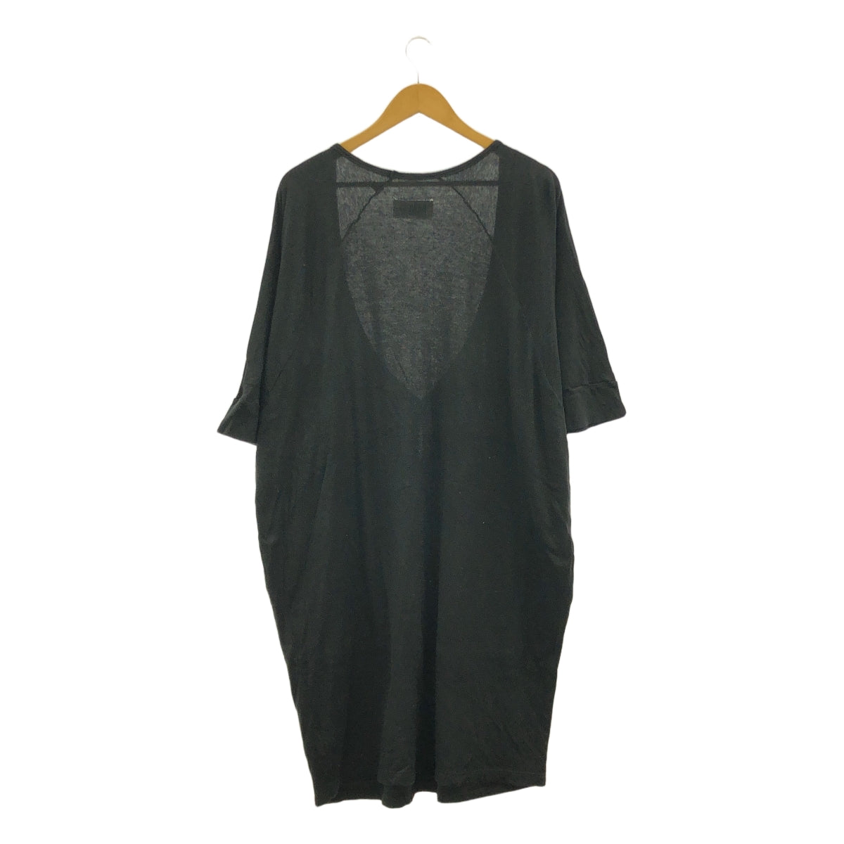 MM6 Maison Martin Margiela / 엠엠 식스 메종 마르탄 마르젤라 | 2009SS | 코튼 V 넥 롱 가디건 | L | 블랙 | 여성