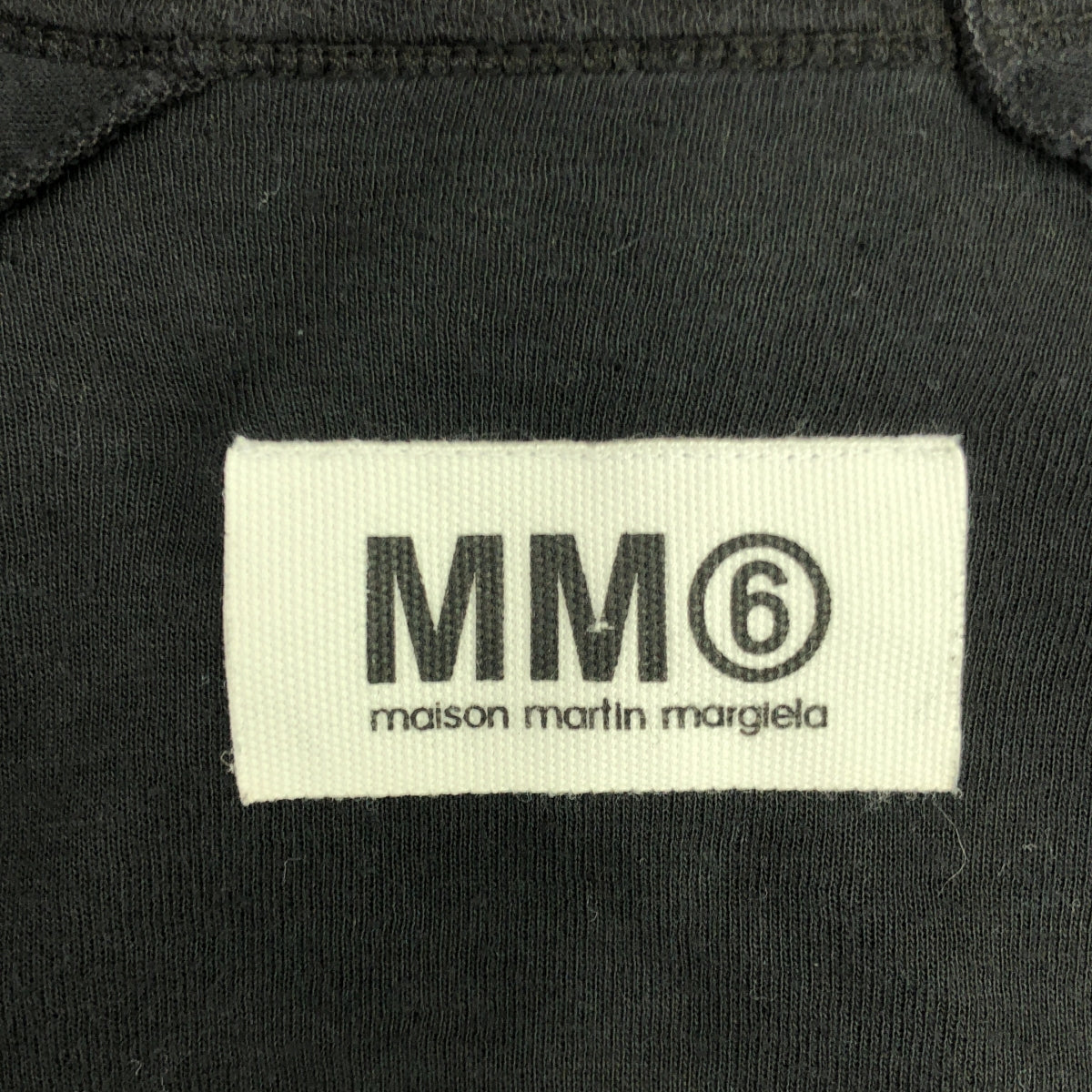 MM6 Maison Martin Margiela / 엠엠 식스 메종 마르탄 마르젤라 | 2009SS | 코튼 V 넥 롱 가디건 | L | 블랙 | 여성