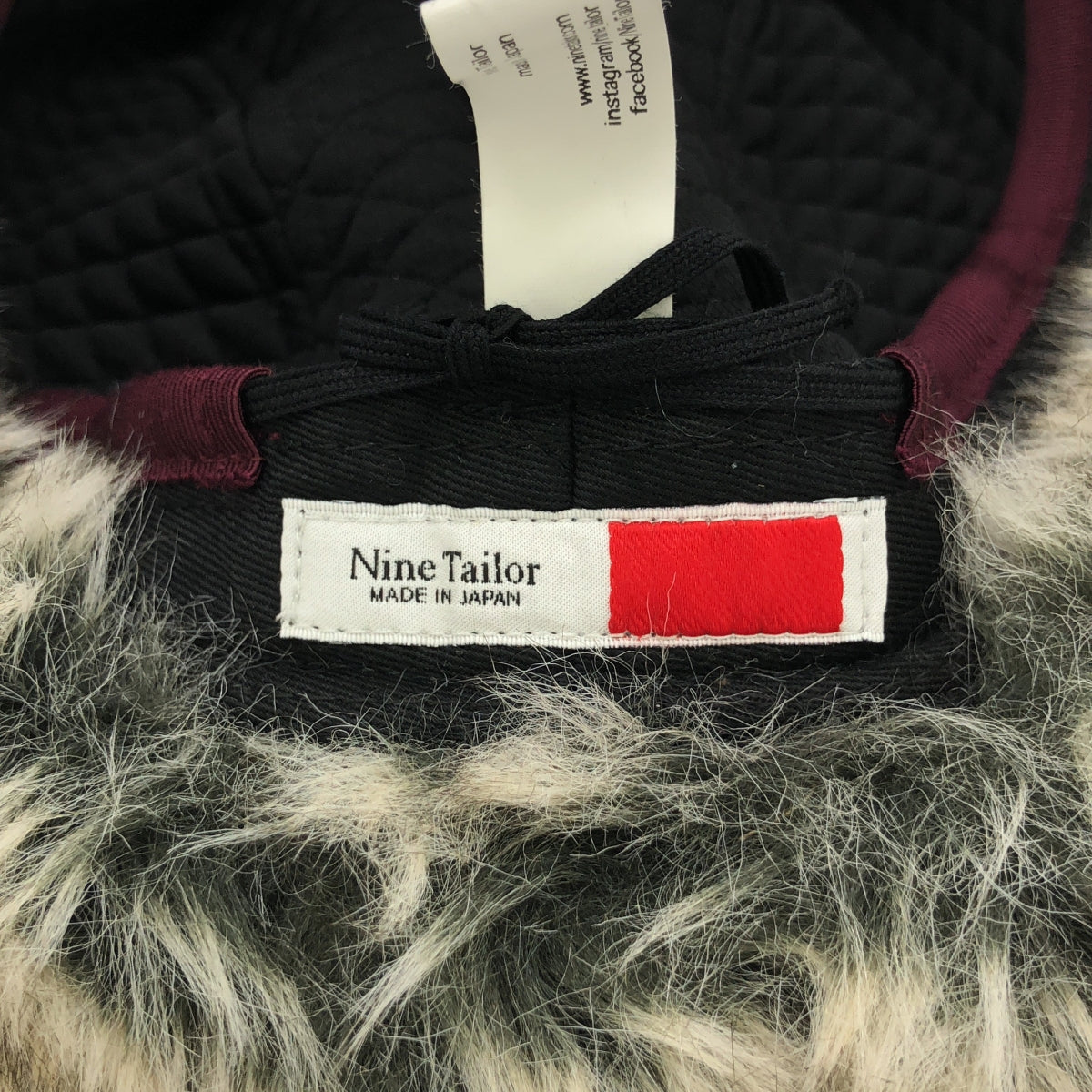 NINE TAILOR / ナインテイラー | YEZO CAP アクリルファー フライトキャップ ユニセックス |