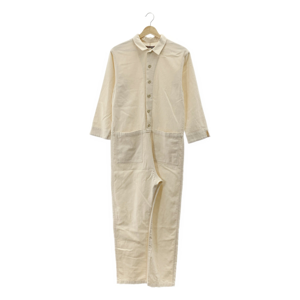 RHVINTAGE / 론허만 빈티지 | 코튼 플란넬 오버올 참치 | XS |