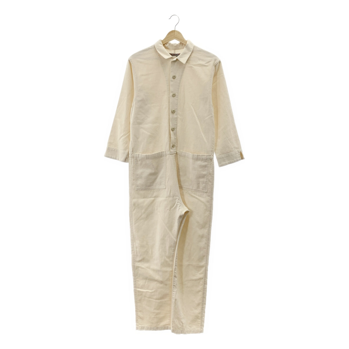 RHVINTAGE / 론허만 빈티지 | 코튼 플란넬 오버올 참치 | XS |