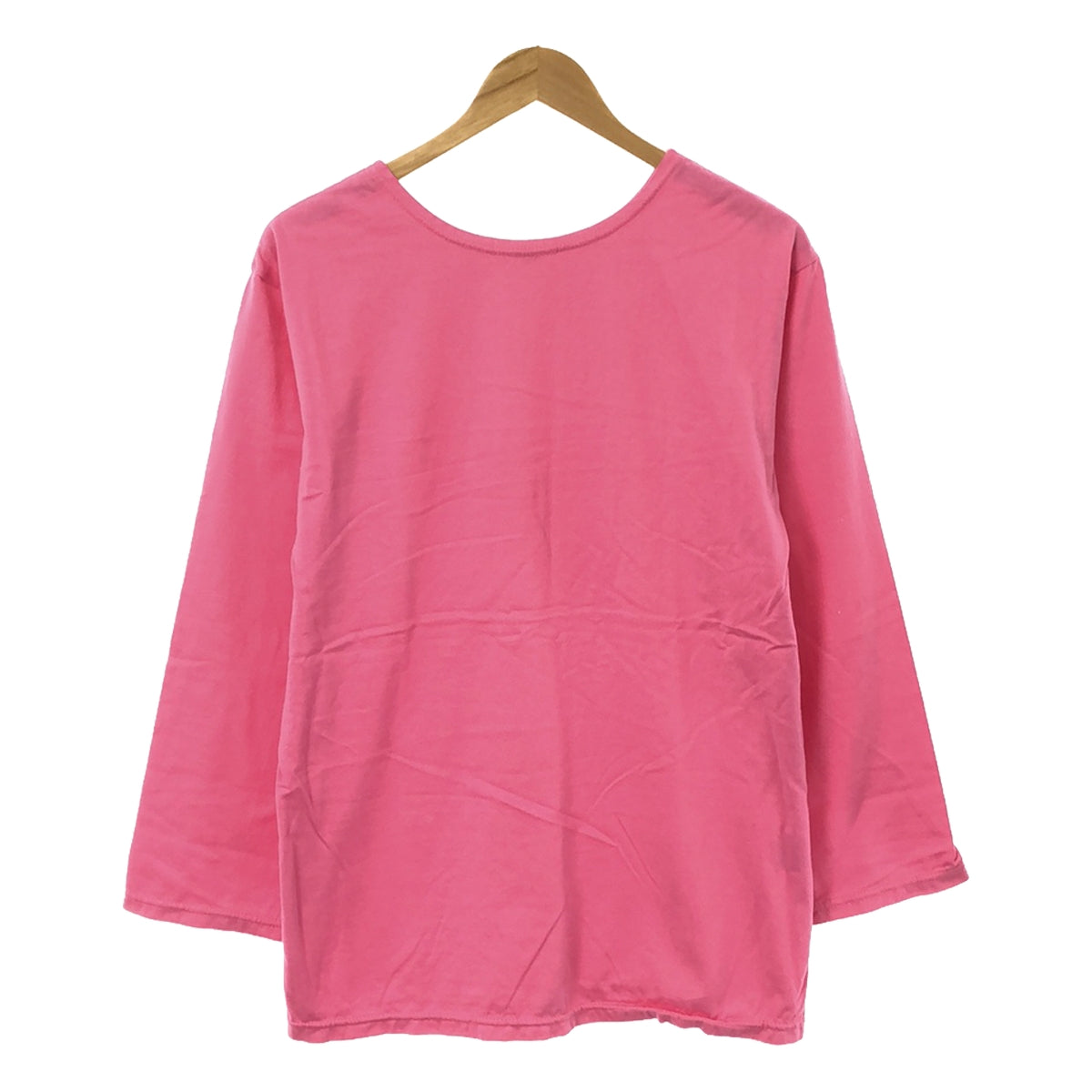 [Good Condition] Shinzone | COLOR LONG TEE | Color Over Cut and Sew | F | Pink | Women's