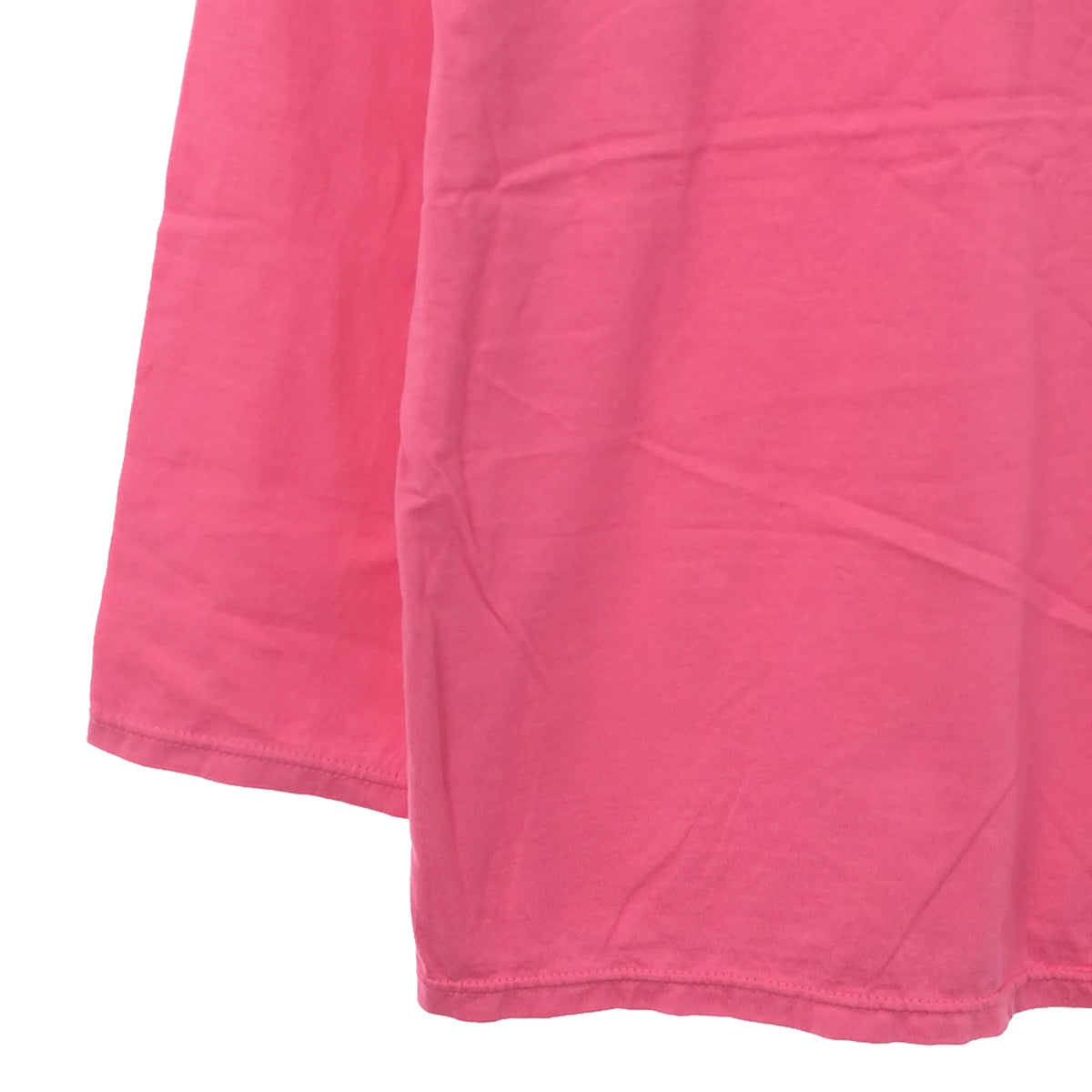 [Good Condition] Shinzone | COLOR LONG TEE | Color Over Cut and Sew | F | Pink | Women's