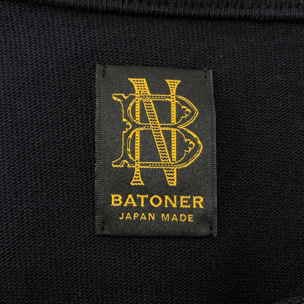 BATONER / バトナー | 2024AW | Jumberca Tenjiku Polo Zip / ハーフジップ ポロ カットソー | 2 | メンズ