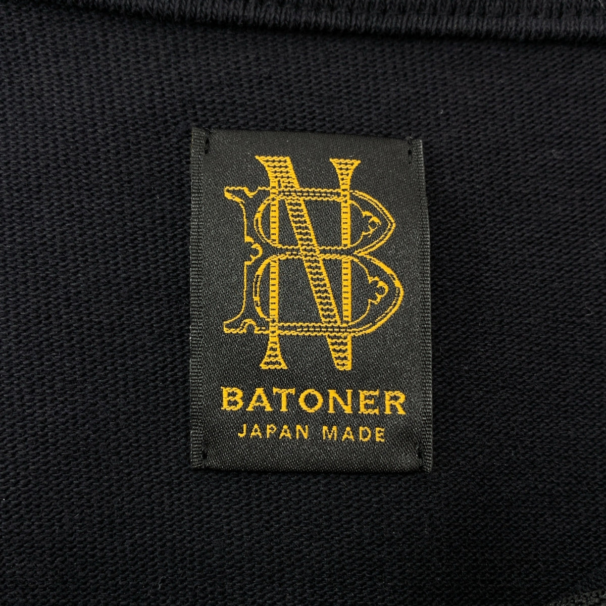 BATONER / バトナー | 2024AW | Jumberca Tenjiku Polo Zip / ハーフジップ ポロ カットソー | 2 | メンズ