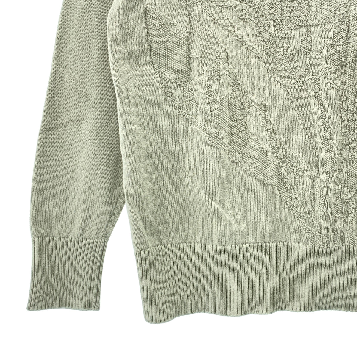 Pillings / 필링스 | 코튼 자가드 니트 풀오버 |