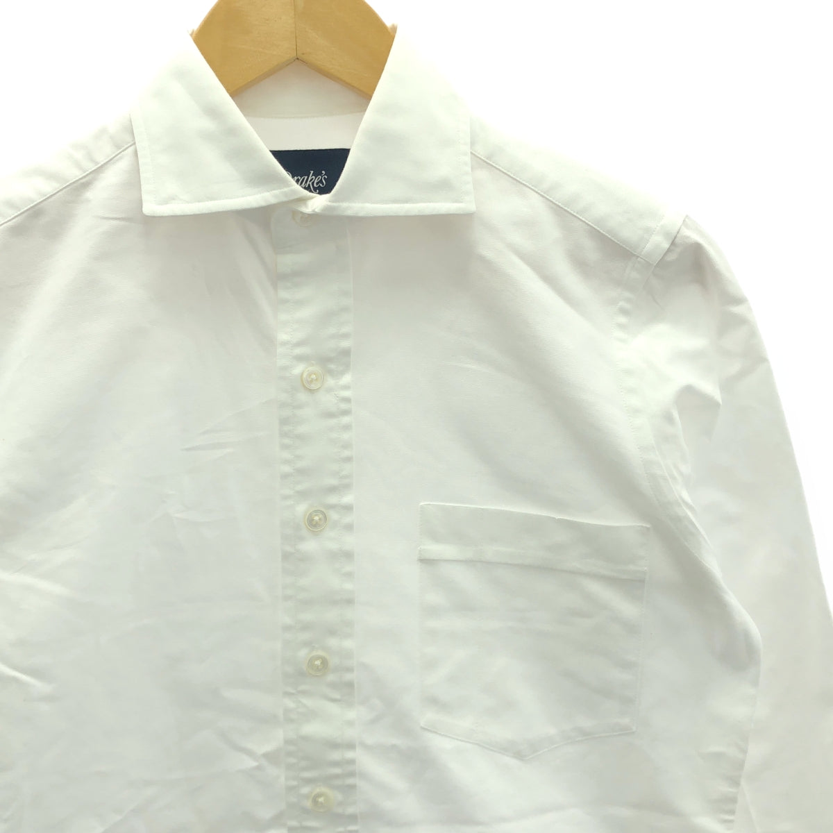 DRAKE'S / Drake's | Cotton Regular Collar Shirt | 37 | Men's