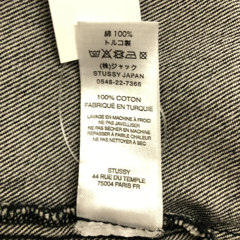 STUSSY / ステューシー | 2024AW | ×DRIES VAN NOTEN / Hand Stencilled Denim Jacket デニムジャケット | L | メンズ