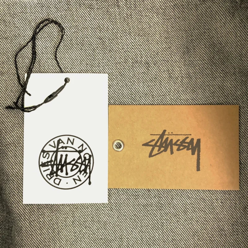 STUSSY / ステューシー | 2024AW | ×DRIES VAN NOTEN / Hand Stencilled Denim Jacket デニムジャケット | L | メンズ