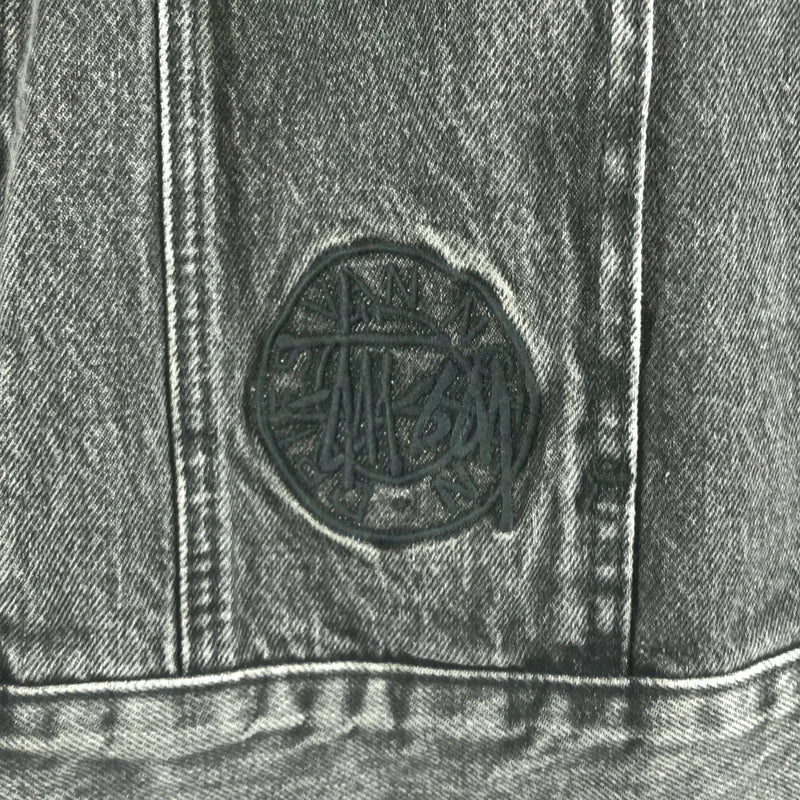 STUSSY / ステューシー | 2024AW | ×DRIES VAN NOTEN / Hand Stencilled Denim Jacket デニムジャケット | L | メンズ