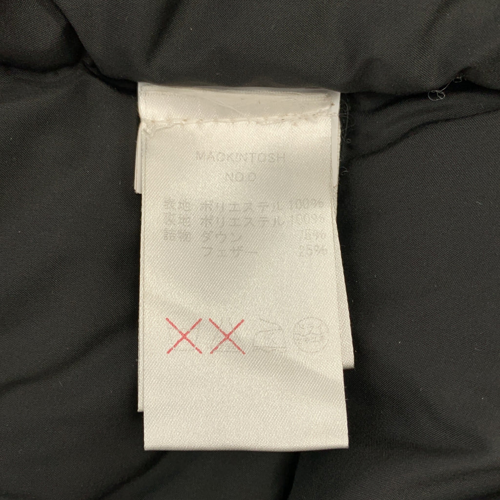 MACKINTOSH / マッキントッシュ | ANNAN アナン ラクーンファー ジップアップ フーデッド ダウンコート | 34 | レディース