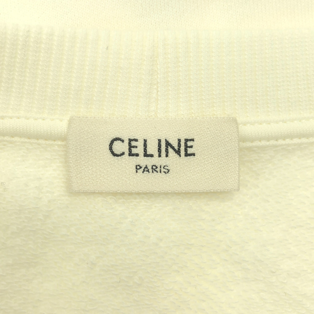 CELINE / セリーヌ | トリオンフ プリント ハーフスリーブ スウェット | M | レディース