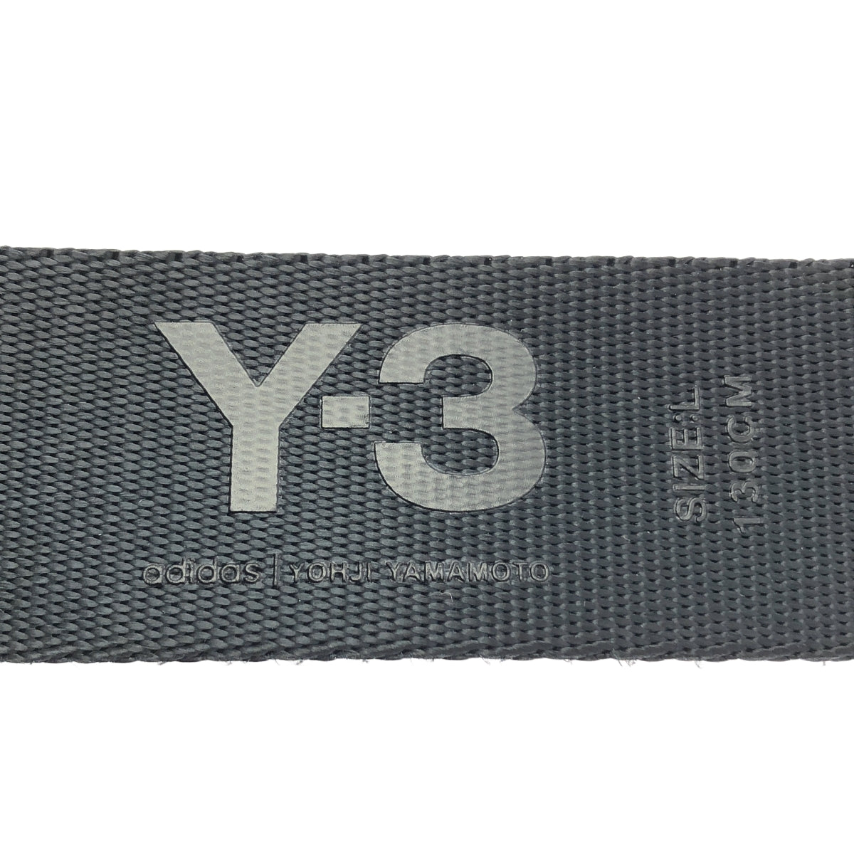 Y-3 / ワイスリー | ロゴプリント リングベルト | L | その他