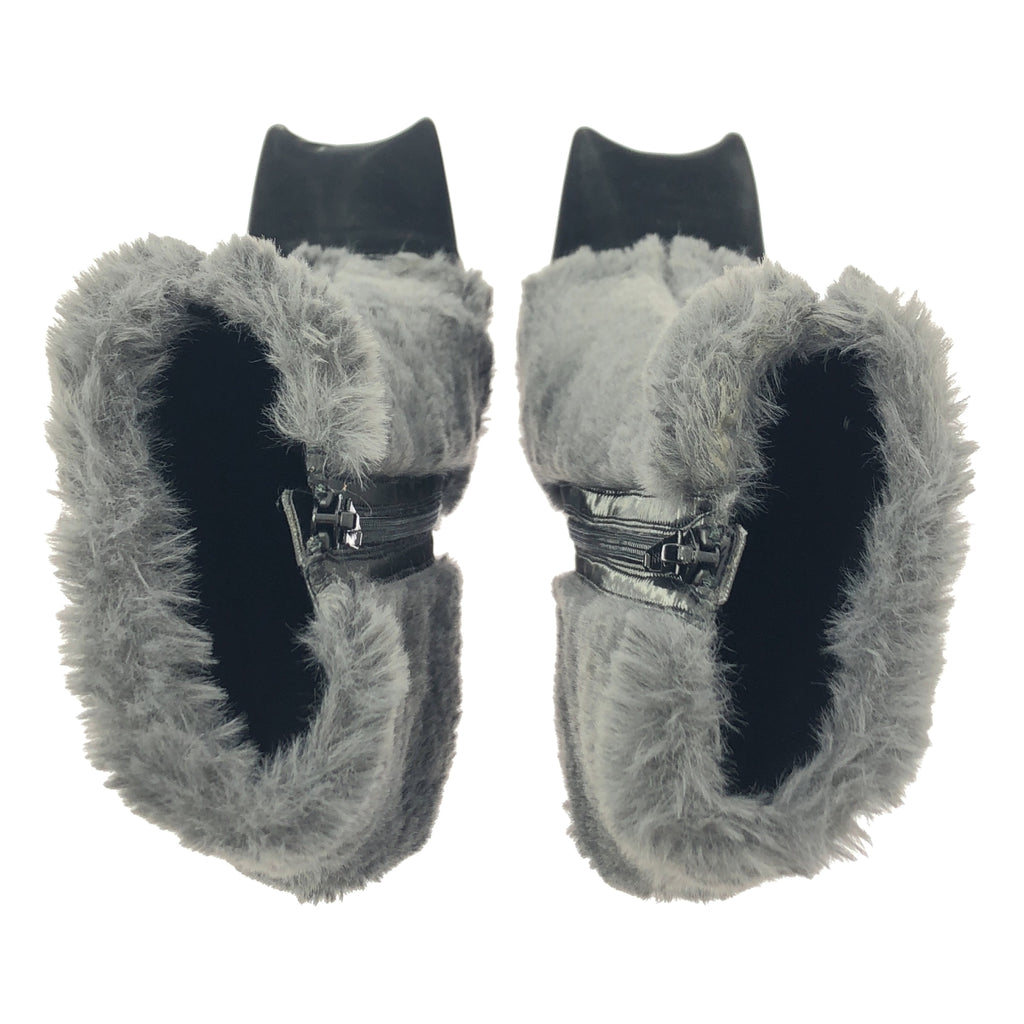 Paula Canovas Del Vas / 파울라 카노바스 델 바스 | DIABLO ANKLE BOOTS 퍼 전환 힐 짧은 부츠 | 38 |