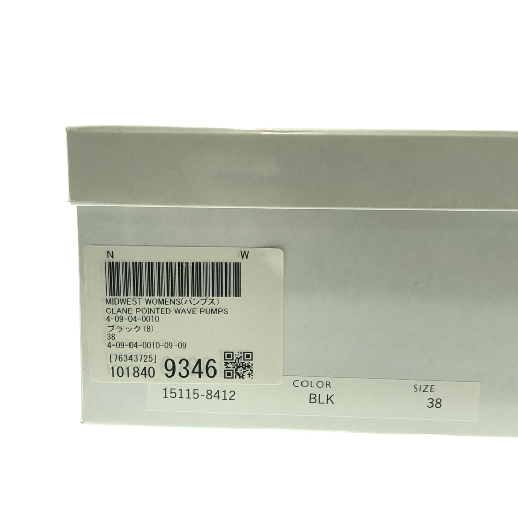 CLANE | 尖頭波浪高跟鞋 | 尺寸 38 | 女款