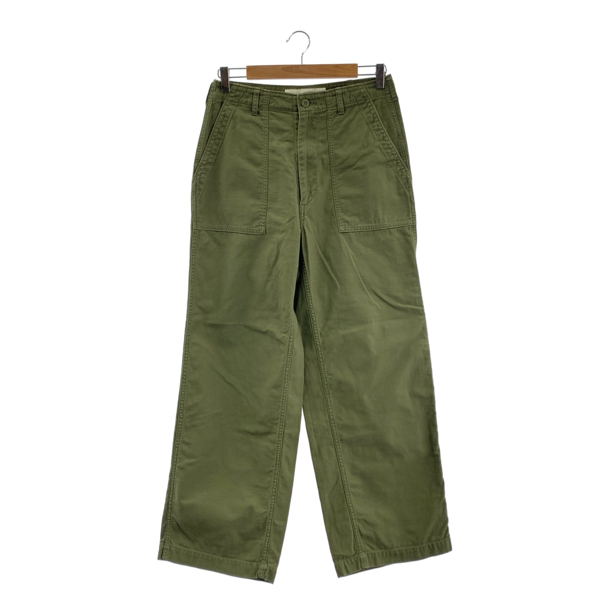 Shinzone | 水洗貝克褲 | 軍裝貝克褲 | 36碼 | 卡其色 | 女款
