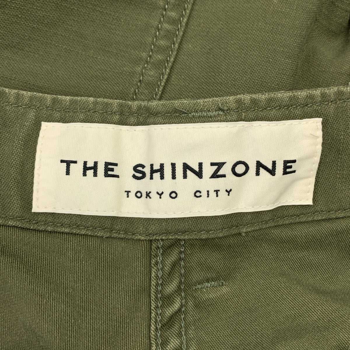 Shinzone / シンゾーン | WASHED BAKER PANTS / ミリタリー ベイカー パンツ | 36 | カーキ | レディース