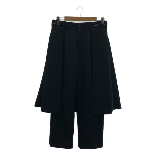 COMME des GARCONS COMME des GARCONS / コムコム | 2020AW / AD2020 | ウールギャバジン スカート ドッキング パンツ | S | レディース