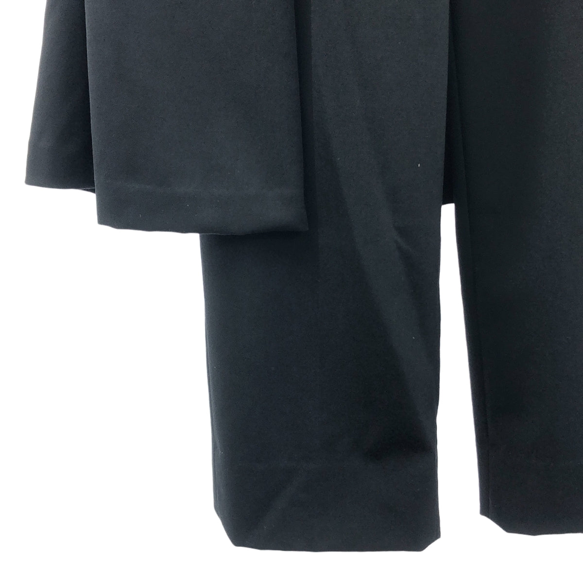 COMME des GARCONS COMME des GARCONS / Comme des | 2020秋冬/公元2020 |羊毛華達呢裙子對接褲| S |黑色|女性的