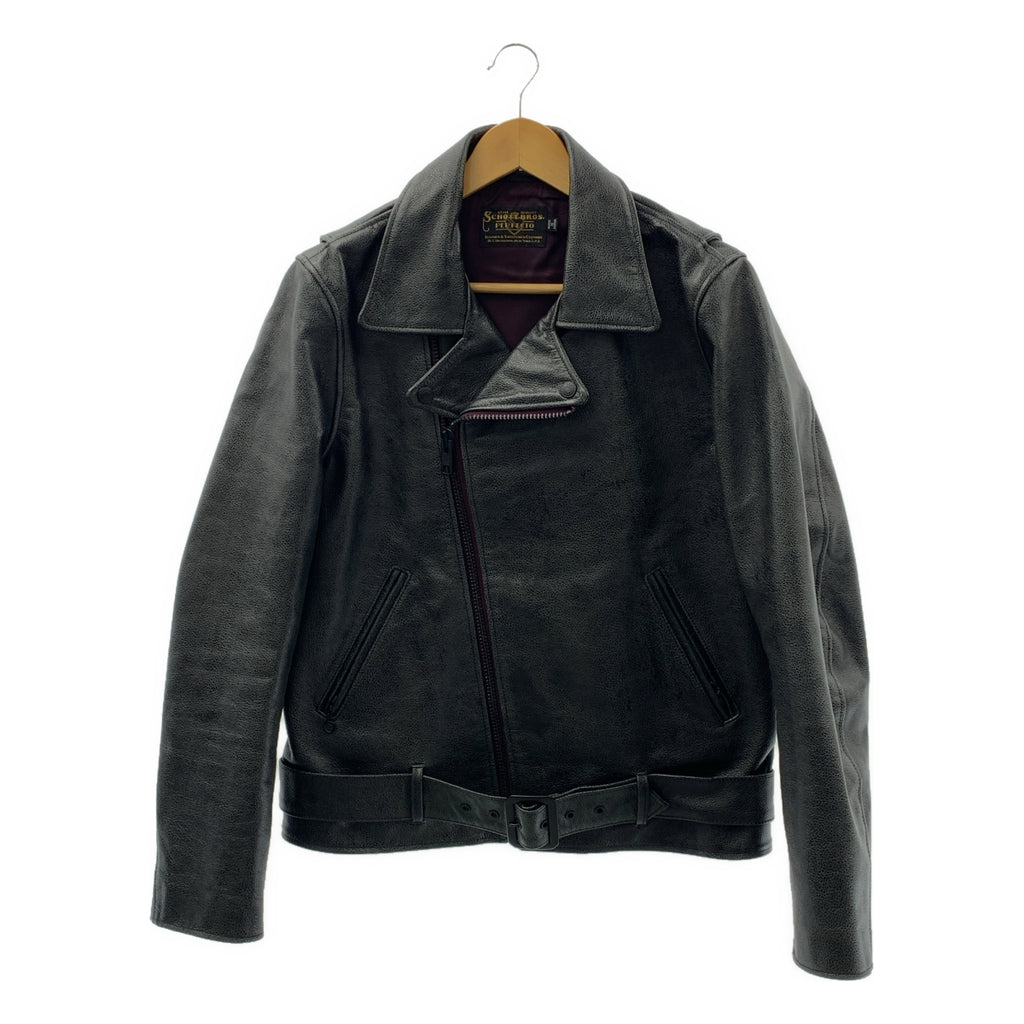 SCHOTT | 馬皮雙排扣騎手外套 / 全襯裡 |