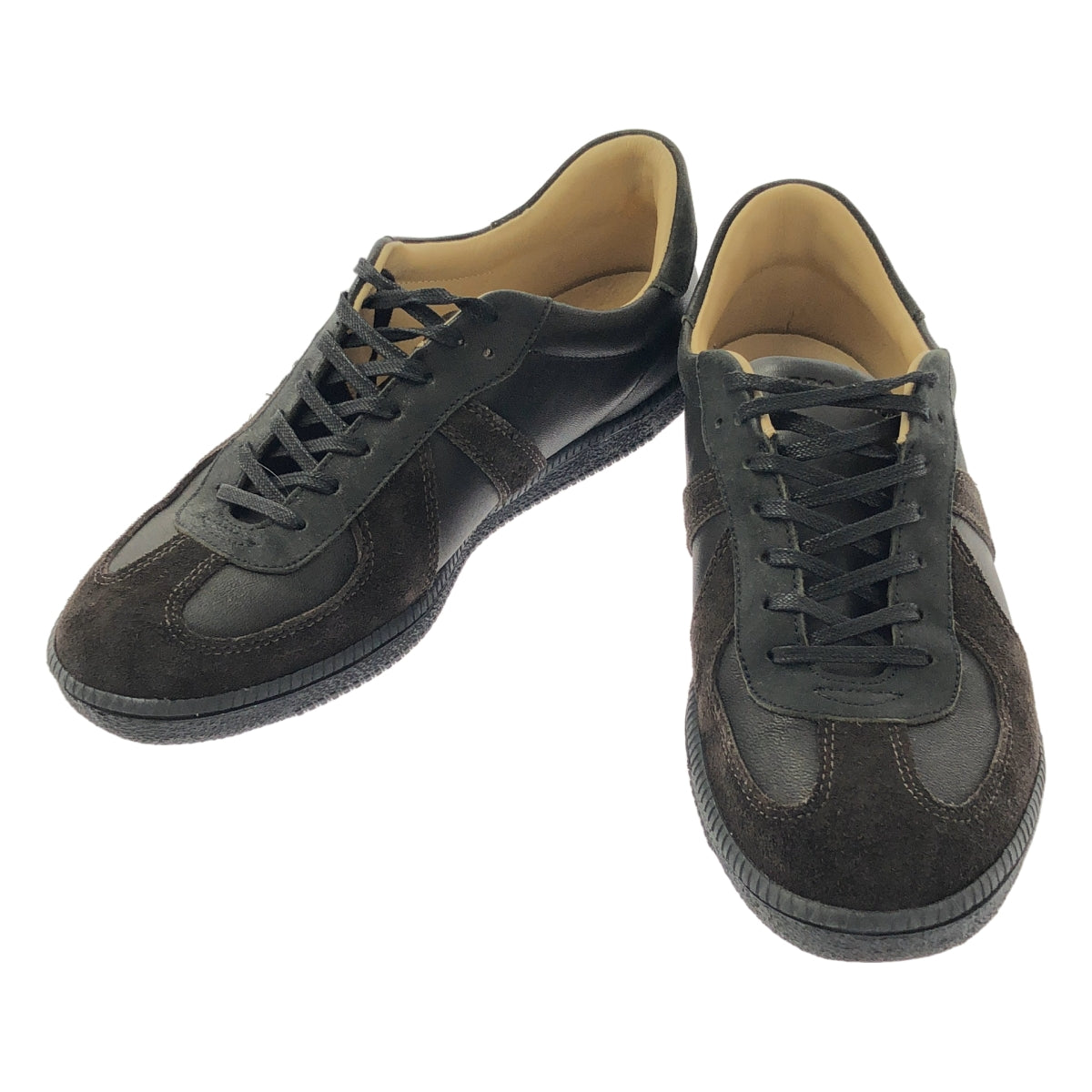 BROTHER BRIGDE / 형제 다리 | BERLIN 베를린 / 독일 트레이너 가죽 운동화 | 8 1/2 | 남성