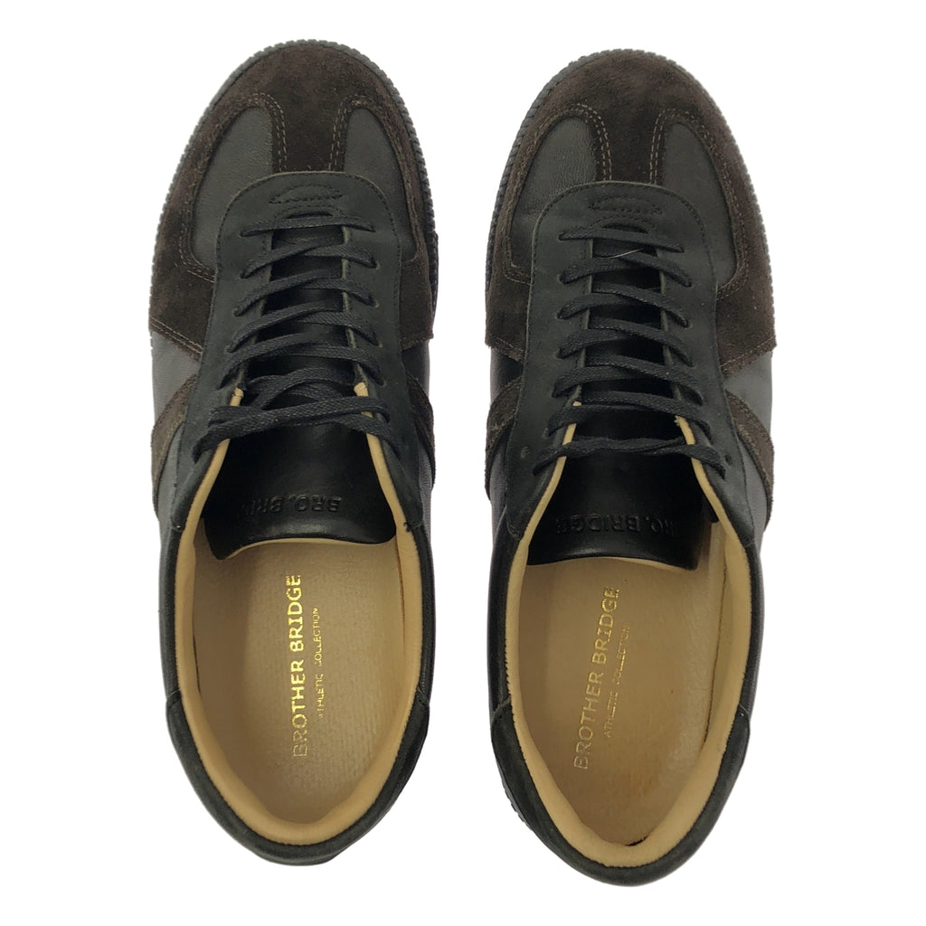 BROTHER BRIGDE / 형제 다리 | BERLIN 베를린 / 독일 트레이너 가죽 운동화 | 8 1/2 | 남성