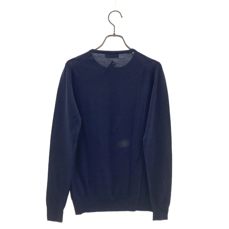 JOHN SMEDLEY / ジョンスメドレー | ウール クルーネック カーディガン | M | レディース