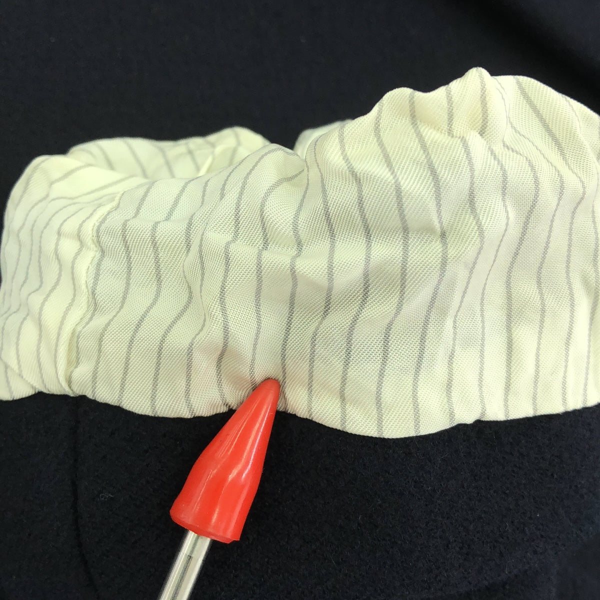 THE RERACS / ザリラクス | ウール ロング チェスターコート | 36 | ネイビー | レディース