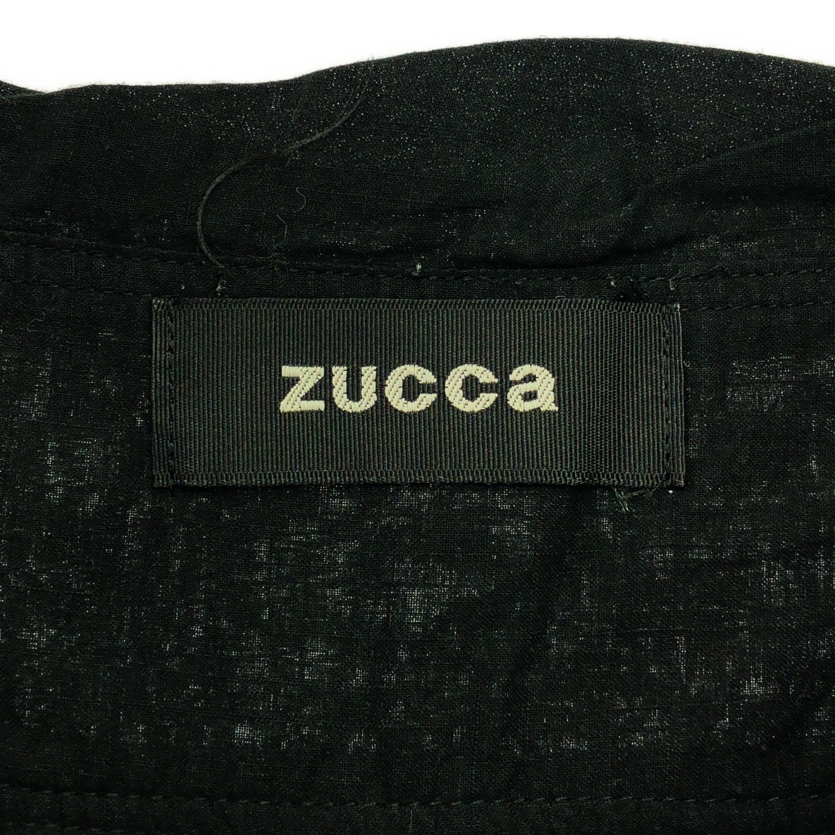 ZUCCa | 花朵刺繡鏤空蕾絲褶皺洋裝 | M | 黑色 | 女款