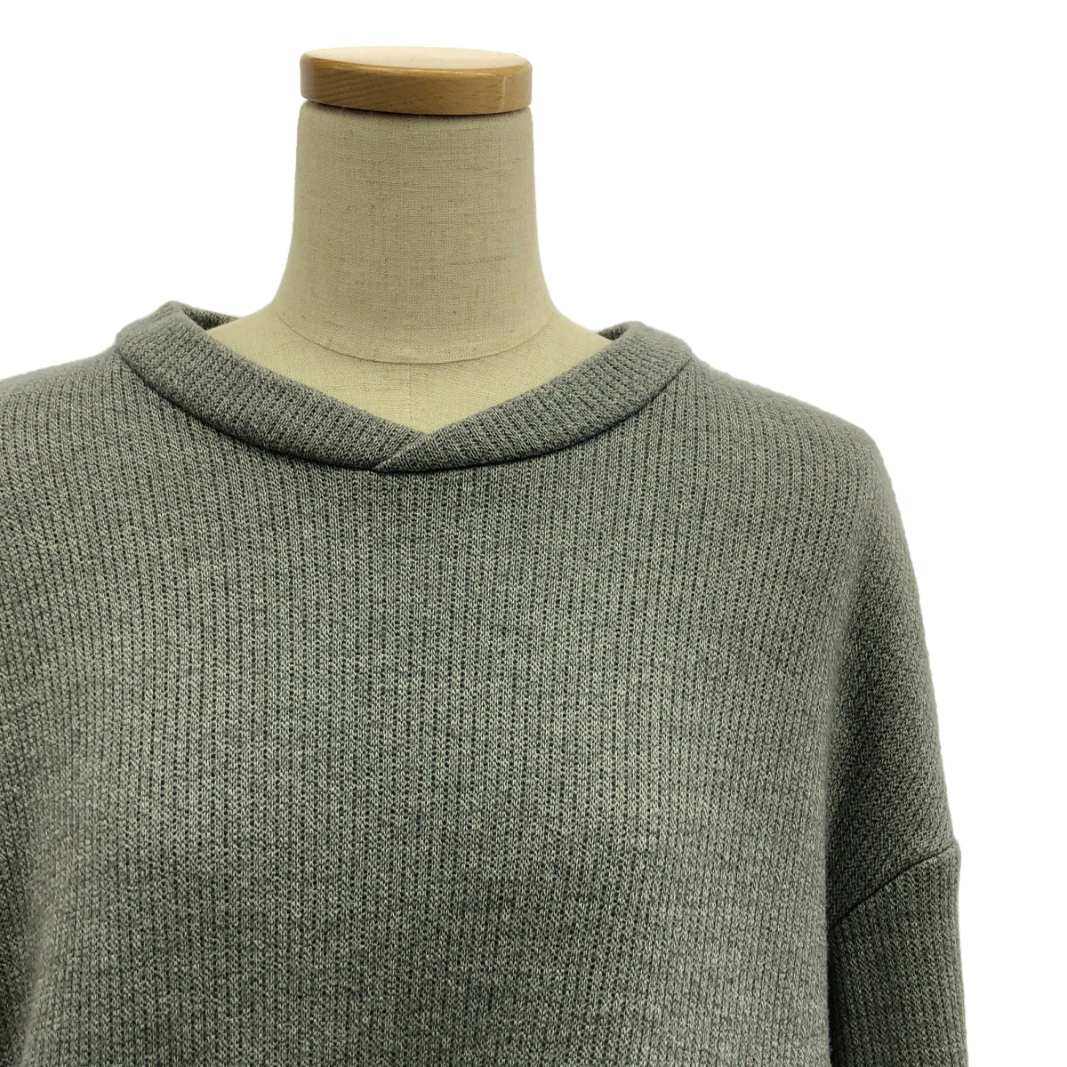 UJOH |不對稱對接洋裝 | 2 |灰/黑 |女性的