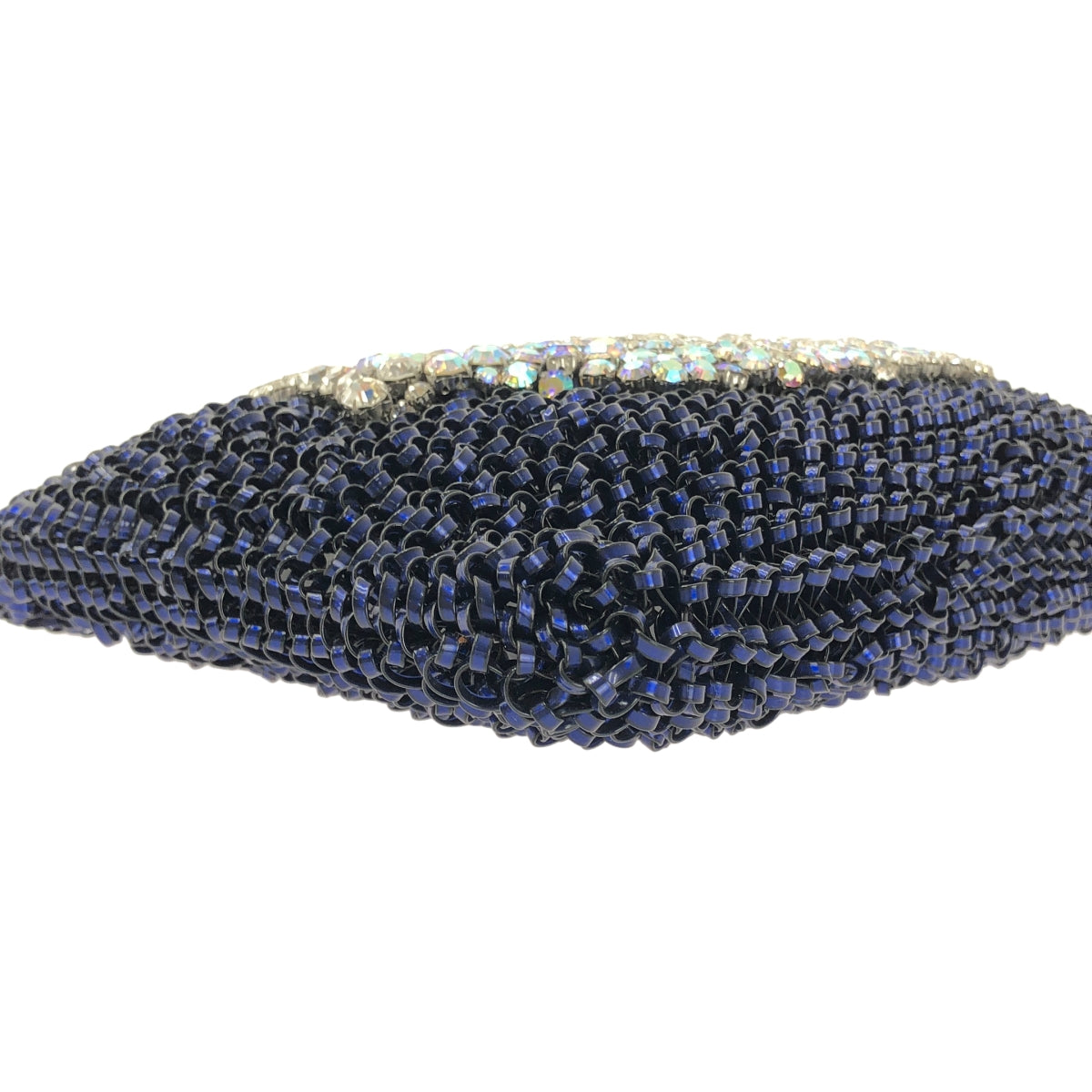 【美品】  ANTEPRIMA / アンテプリマ | ダイナソー ワイヤー ハンドバッグ | シルバー/ネイビー | レディース