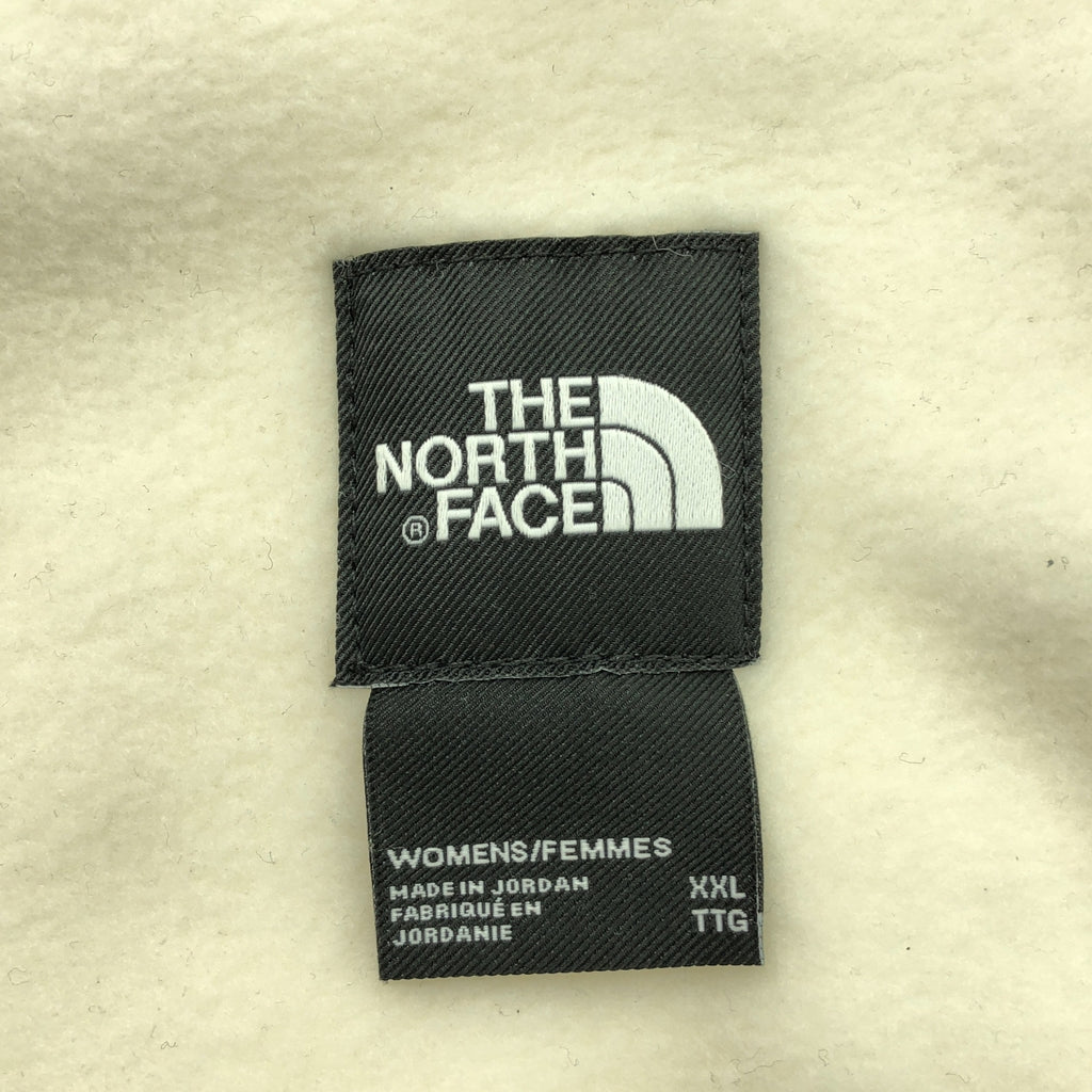 THE NORTH FACE / 北面 |羊毛 Denali 夾克 | XXL |白色 |女性的