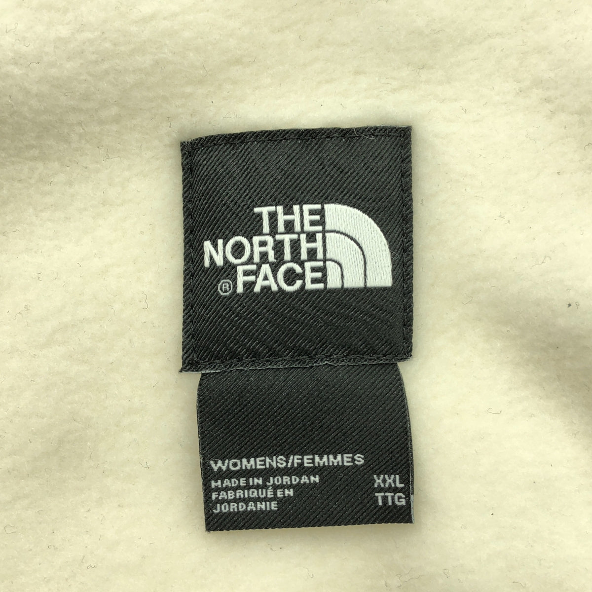 THE NORTH FACE / 北面 |羊毛 Denali 夾克 | XXL |白色 |女性的