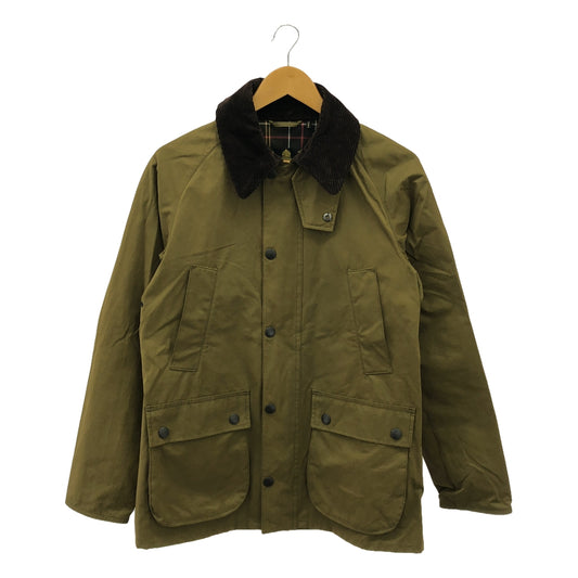 【미품】 Barbour / 바부아 | 2022SS | BEDALE SL PEACHED / 비데일 복숭아 코듀로이 전환 재킷 | 36 | 세이지 | 남성