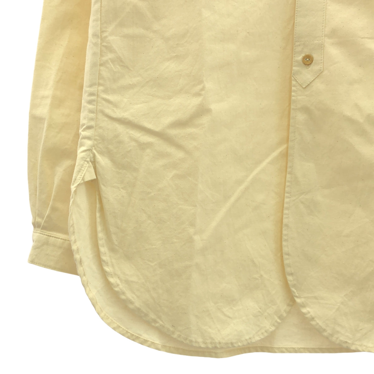 FRANK LEDER | Stand-up collar cotton shirt | S | Men's