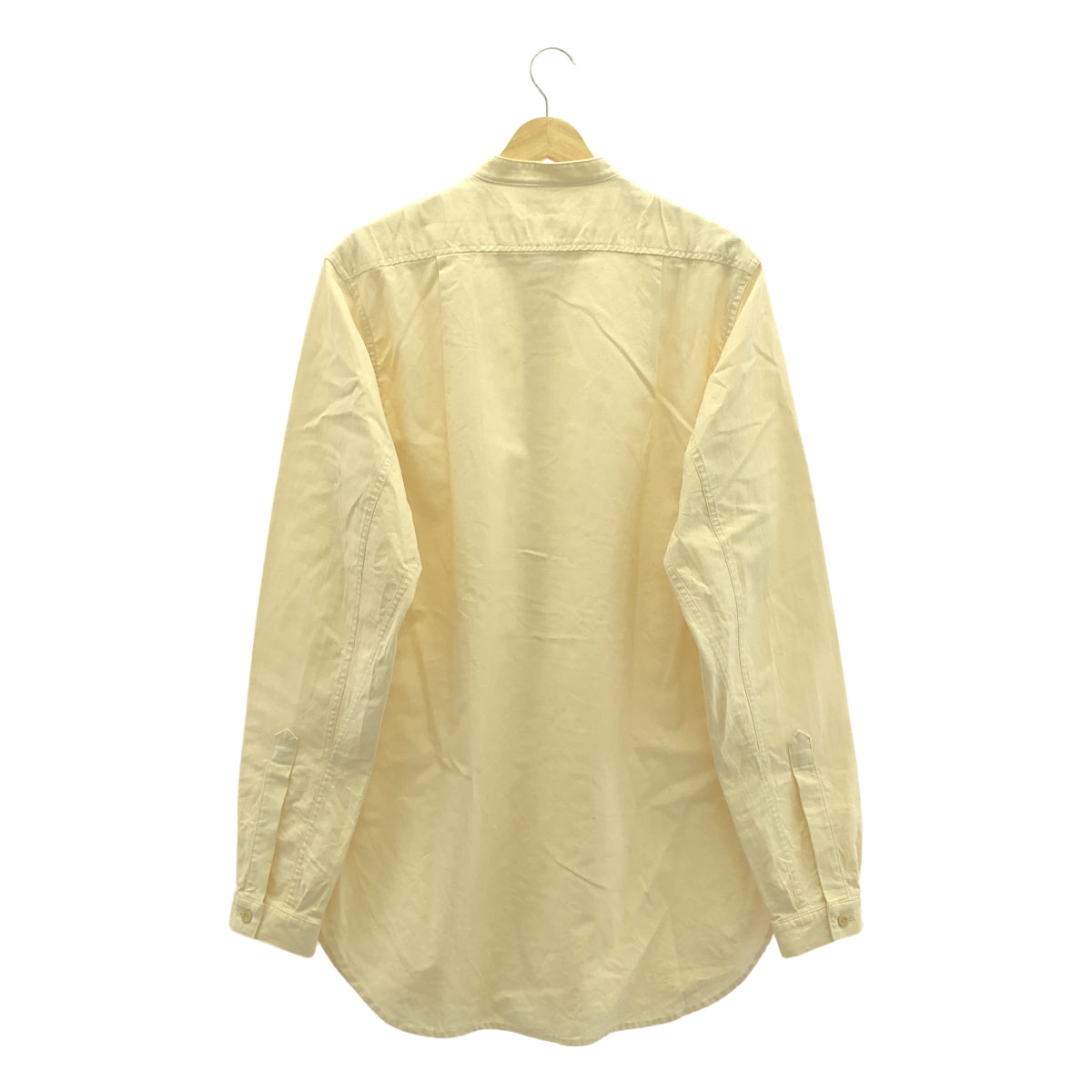 FRANK LEDER | Stand-up collar cotton shirt | S | Men's