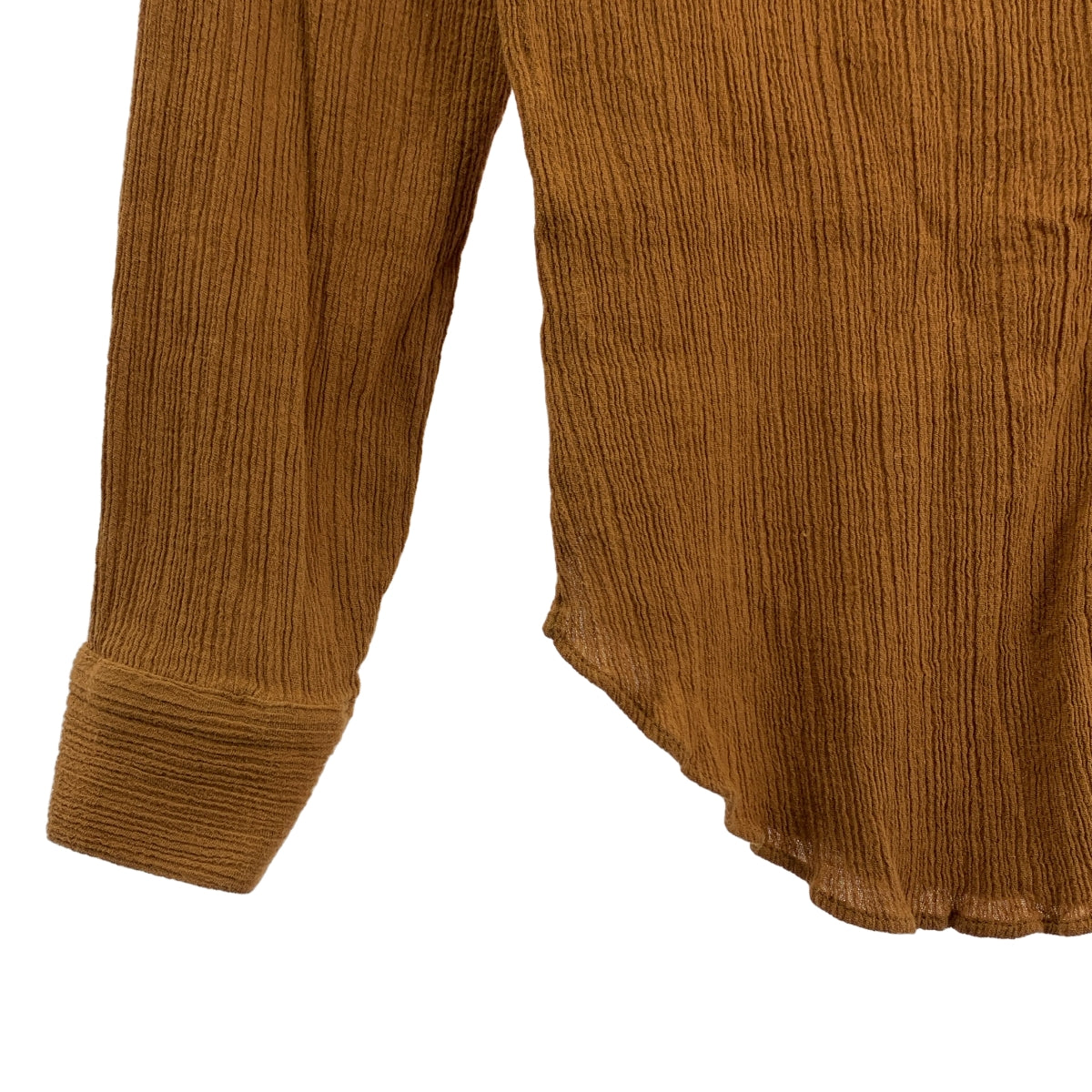 NOWOS / ノーウォス | V-neck blouse コットン Vネック ブラウス シャツ |