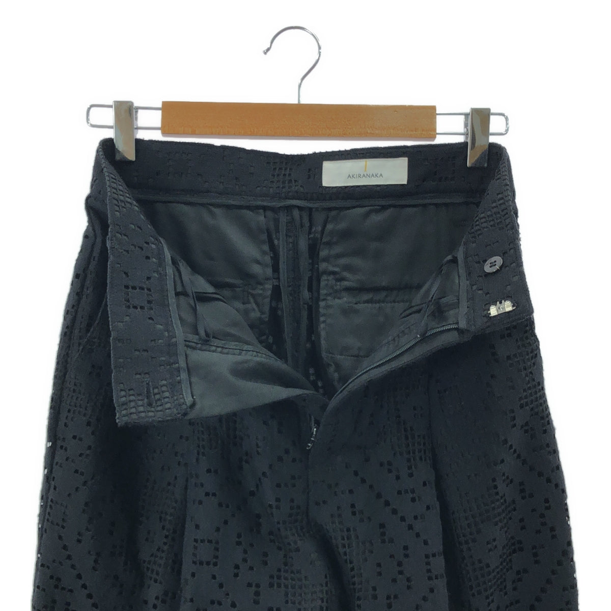 【新品】  AKIRANAKA / アキラナカ | Roberta lace PT レース パンツ | 2 | ブラック | レディース