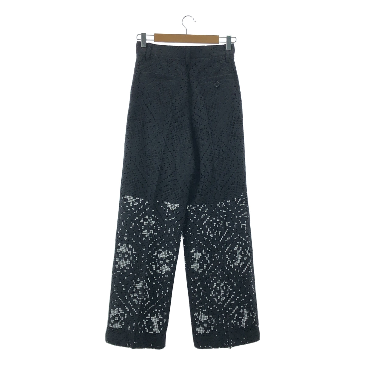 【新品】  AKIRANAKA / アキラナカ | Roberta lace PT レース パンツ | 2 | ブラック | レディース