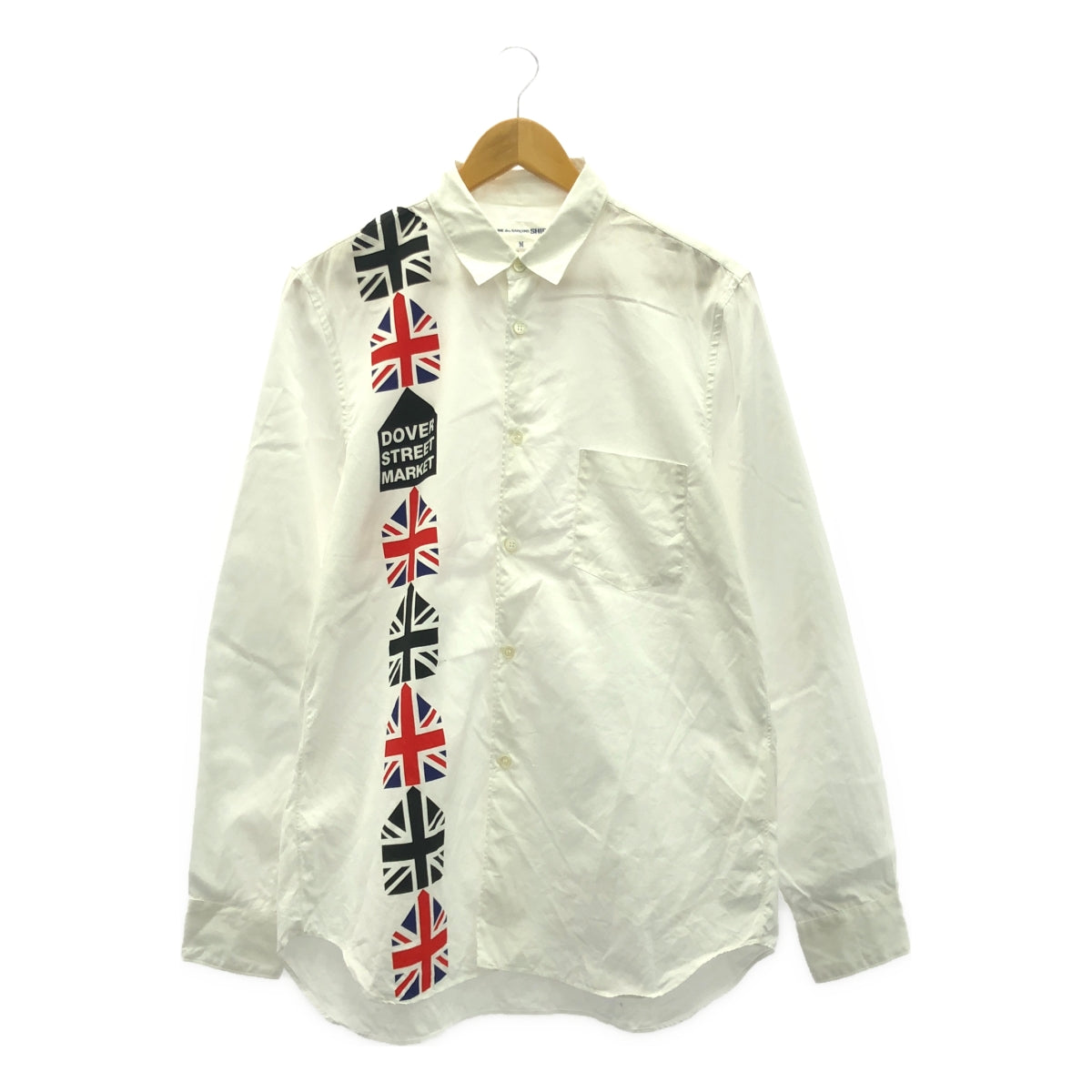COMME des GARCONS SHIRT | DOVER STREET MARKET Union Jack Print Shirt | M | Men's