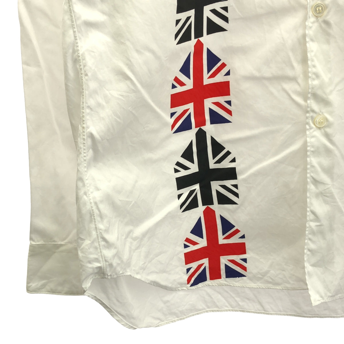COMME des GARCONS SHIRT | DOVER STREET MARKET Union Jack Print Shirt | M | Men's