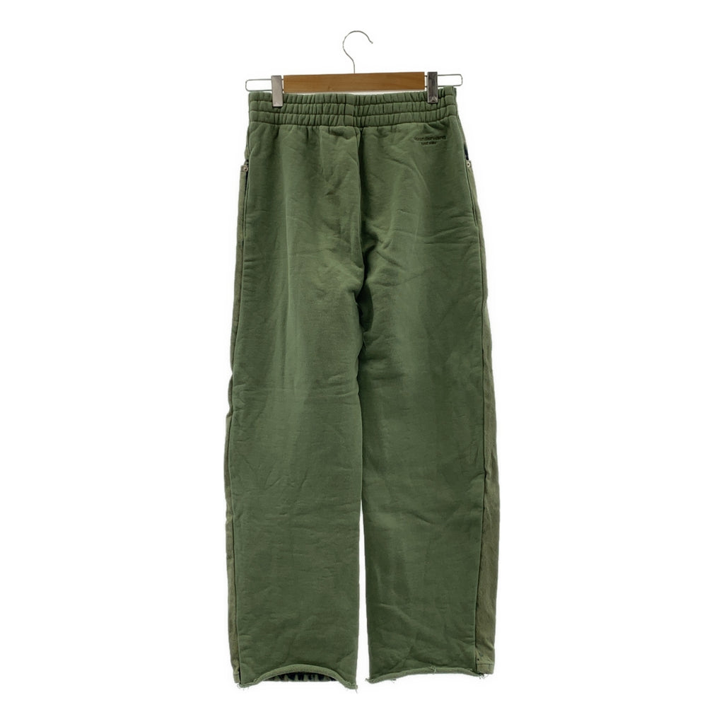 ALEXANDER WANG / アレキサンダーワン | デニム切替 スウェット パンツ | 25 | レディース