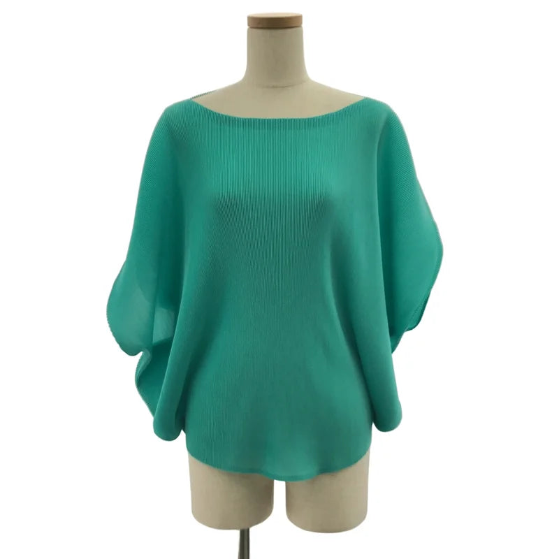 PLEATS PLEASE ISSEY MIYAKE / プリーツプリーズイッセイミヤケ | 2016AW | プリーツ サークル 変形 ブラウス |