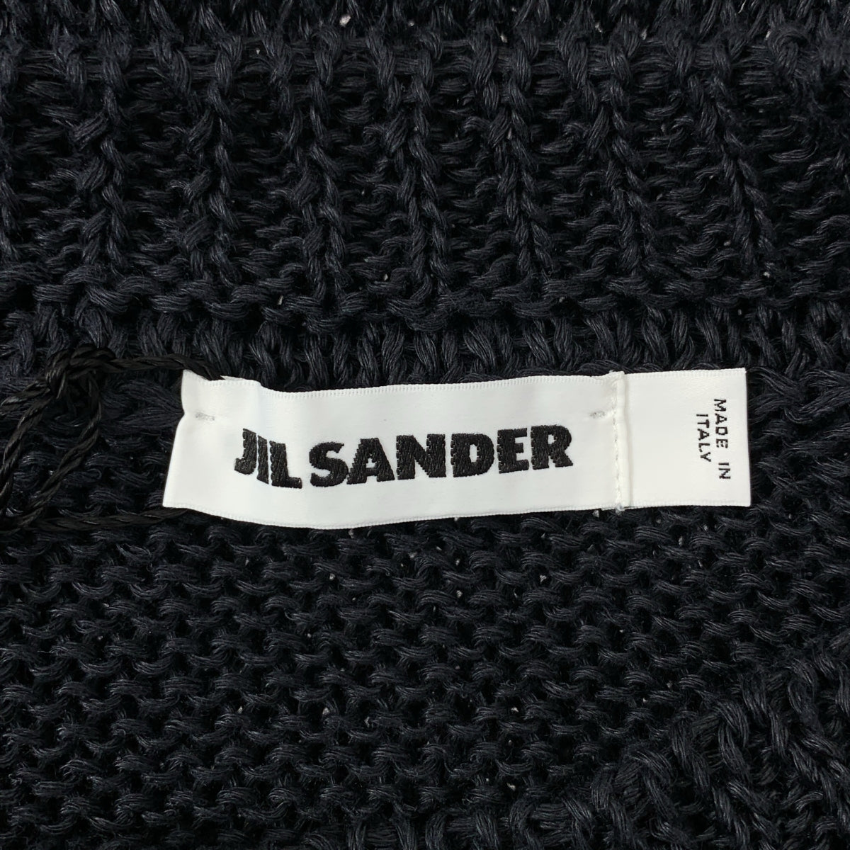 JIL SANDER / 질산더 | 2018SS | 린넨 로게이지 니트 풀오버 | 52 |