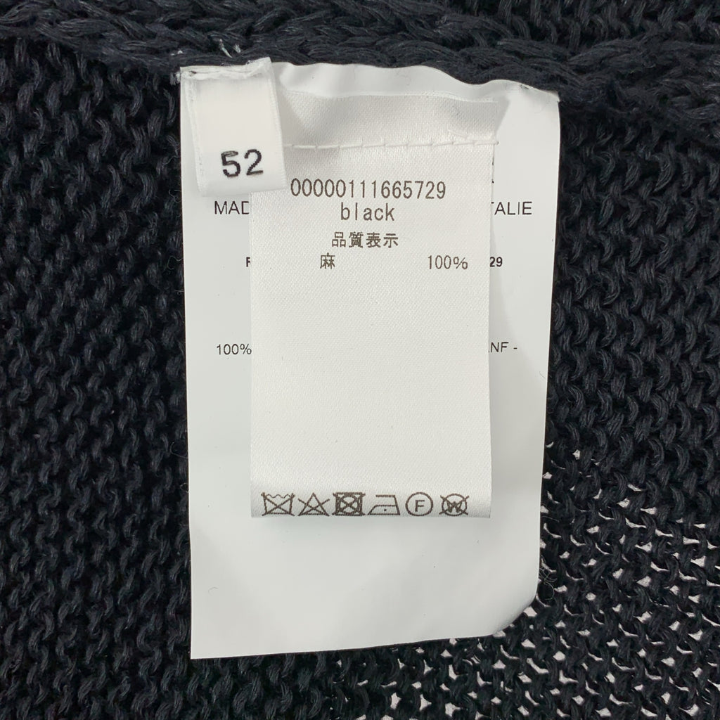 JIL SANDER / 질산더 | 2018SS | 린넨 로게이지 니트 풀오버 | 52 |