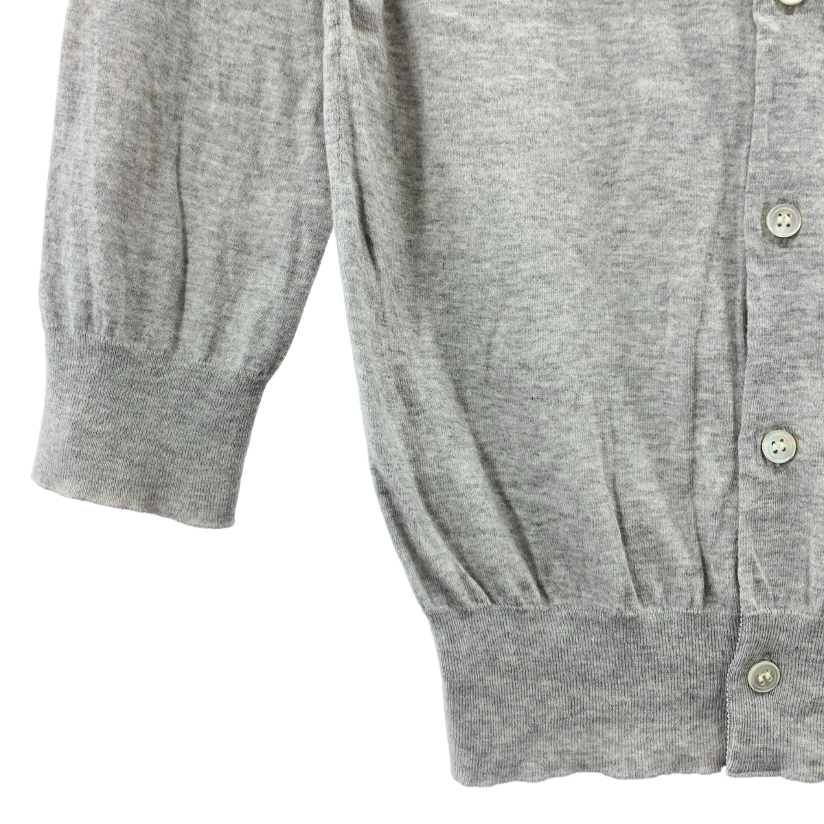 COMME des GARCONS COMME des GARCONS / コムコム | 2018SS | コットン クルーネック カーディガン | S | レディース