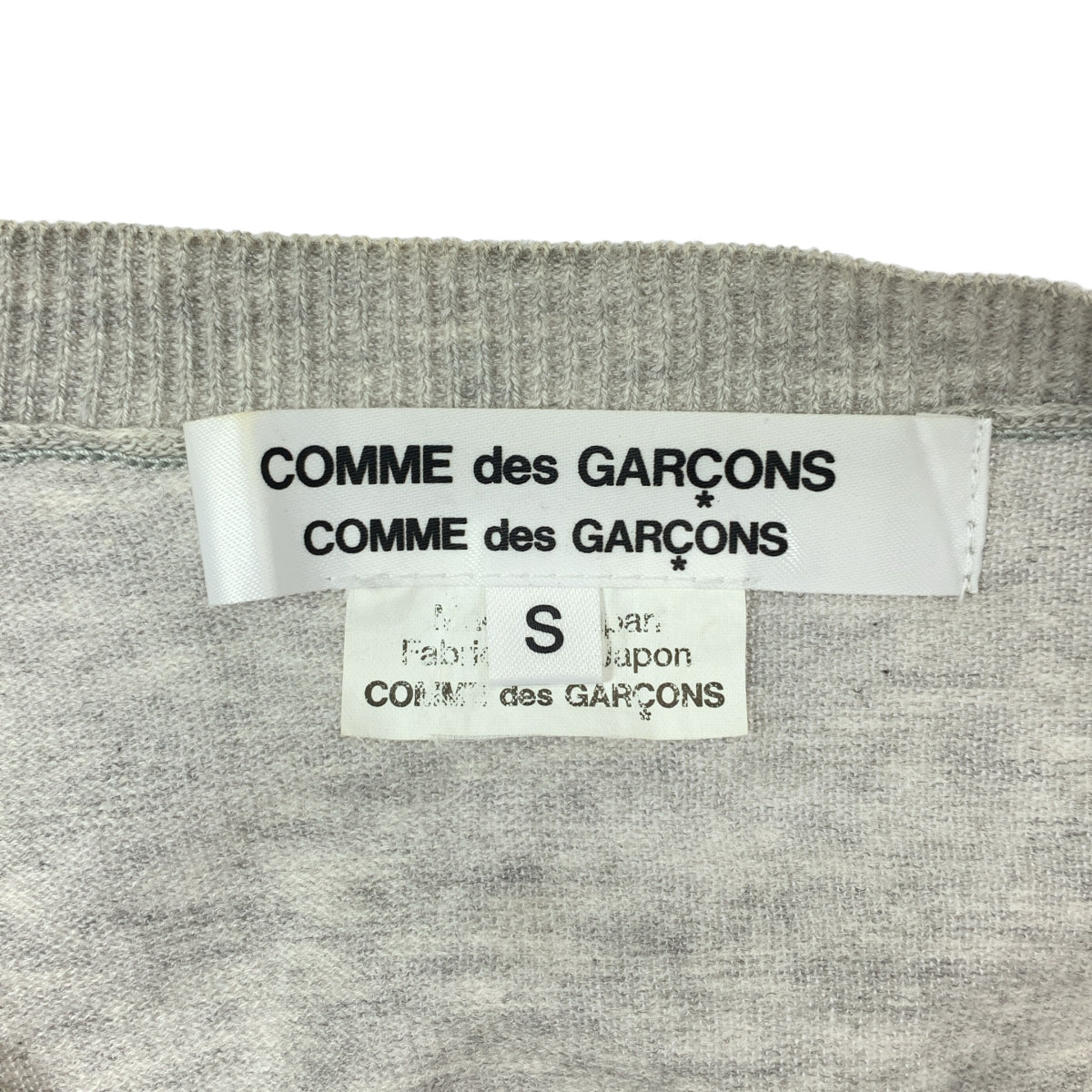 COMME des GARCONS COMME des GARCONS / コムコム | 2018SS | コットン クルーネック カーディガン | S | レディース
