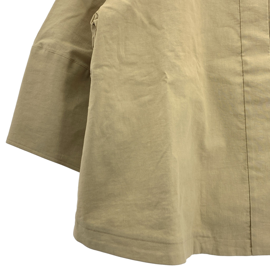 theory luxe | 2025SS | Lush 亞麻科勒外套 | 無領外套 | 尺寸 38 | 女款