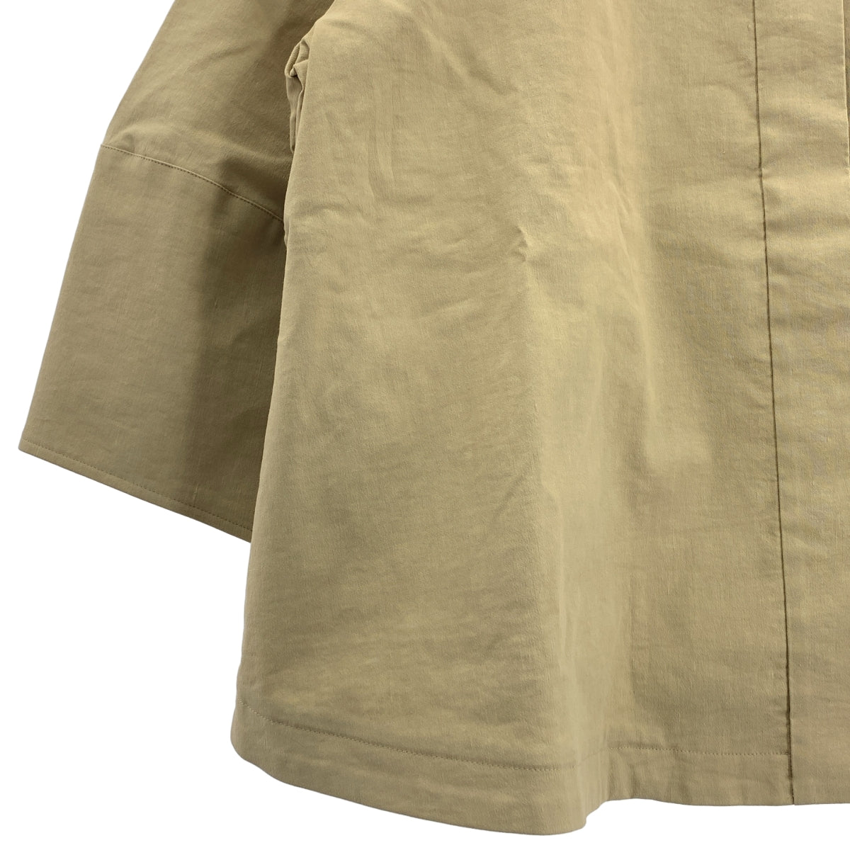 theory luxe | 2025SS | Lush 亞麻科勒外套 | 無領外套 | 尺寸 38 | 女款